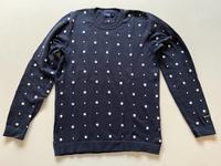 Gant Pullover | Strickpullover | langarm | S | navy gepunktet Niedersachsen - Staufenberg Vorschau