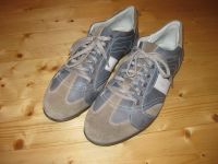 GEOX Schuhe Leder Damen  Gr. 43 beige grau-blau, guter Zustand Nordrhein-Westfalen - Düren Vorschau