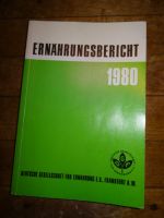 Buch - Ernährungsbericht 1980 - Informationsliteratur Baden-Württemberg - Weingarten (Baden) Vorschau