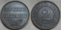 Deutsch Neuguinea 2 Pfennig in VZ+ !!! Erhaltung !!!! Selten !! Nordrhein-Westfalen - Leverkusen Vorschau