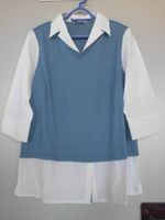 DOPPELLOOK LANGARMSHIRT * BLAU * Gr. 48/50 * Bayern - Barbing Vorschau