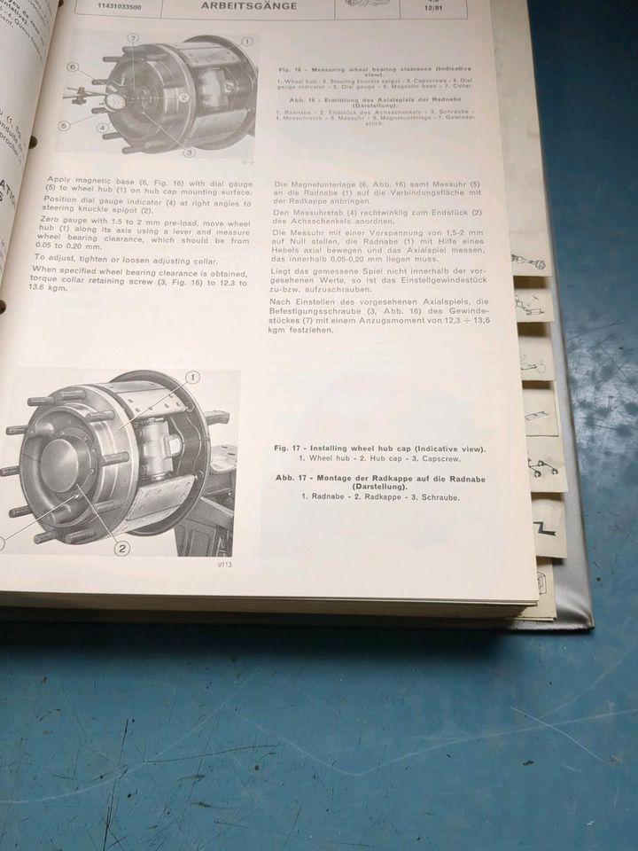 Iveco LKW Oldtimer Zeta 50.9 Werkstatt Handbuch Turbo Magirus in Selters