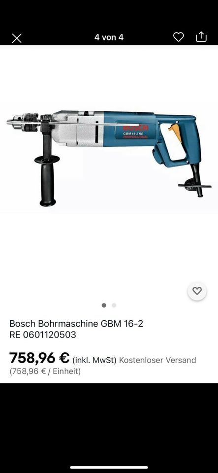 Bohrmaschine Bosch Professional in Saarlouis