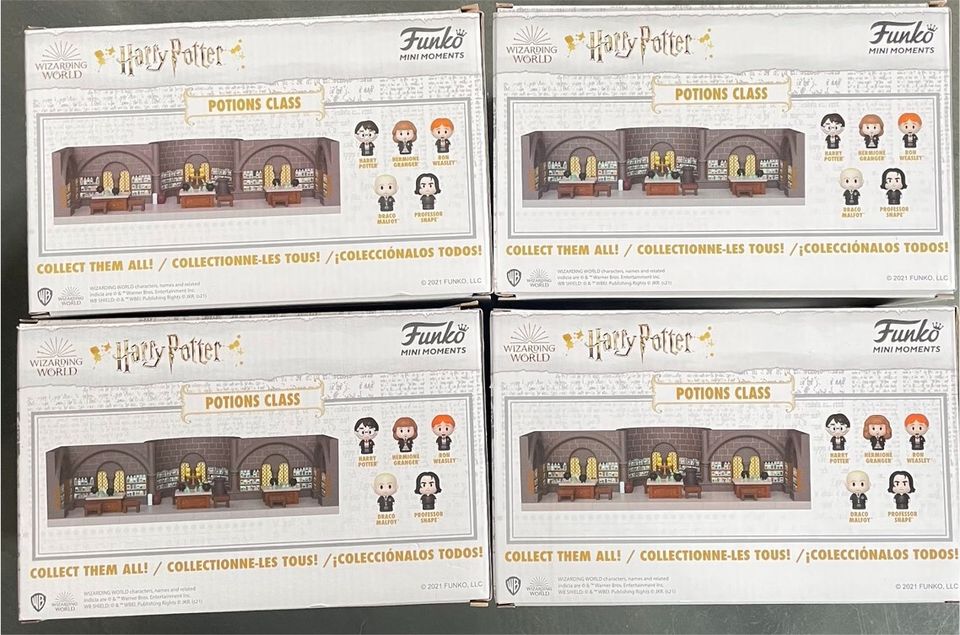 4 Funkos Mini Moment Harry Potter Potions Class in Köln