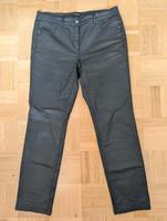 Feine Jeanshose in Lederoptik von Taifun Gr 42 Hessen - Maintal Vorschau