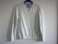 S. Oliver Pullover  - Herren, Gr. S , Farbe weiß/grau ,1. Hand Hessen - Hünfeld Vorschau