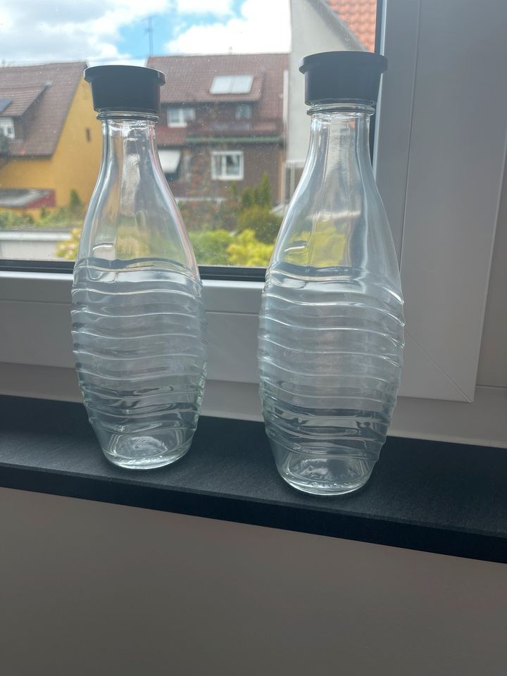Soda Stream Glasflaschen 2x *neu in Ostfildern