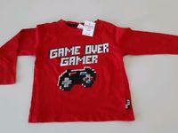 Langarmshirt Pailetten, Game over, Gr. 92/98 Rheinland-Pfalz - Heiligenmoschel Vorschau