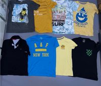 Je 1,50 tshirt Abercrombie petrol 140/146/152 quiksilver Rheinland-Pfalz - Windesheim Vorschau