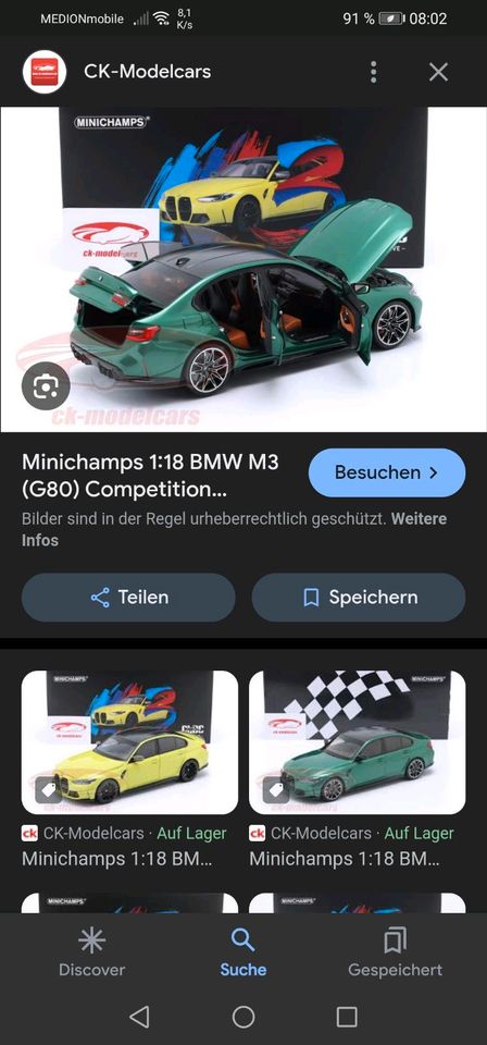 SUCHE diese bmw's 1 :18 in Schotten