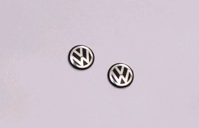 2× VW 11 mm Schlüssel Fernbedienung Aufkleber Emblem Key Logo in Berlin