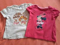 2 hübsche Shirt  von Disney und paw Patrol Mecklenburg-Vorpommern - Boizenburg/Elbe Vorschau