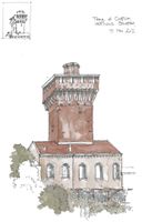 Tore di Castello Zeichnung. Vicenza. Print auf festem Papier München - Maxvorstadt Vorschau