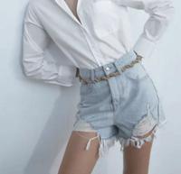 Zara Shorts Denim Destroyed high Waist 36 NEU Hessen - Obertshausen Vorschau