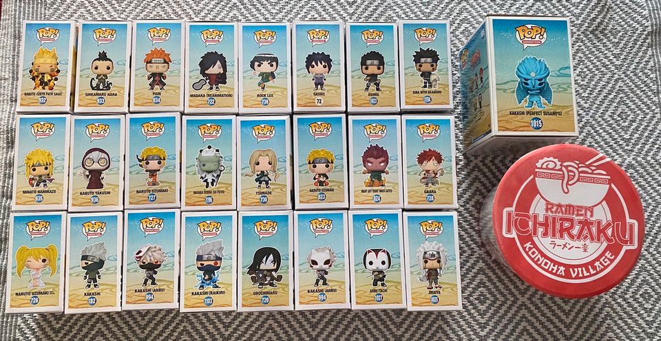 Funko pop ! Naruto , Kakashi & Itachi Anbu Chase , Madara , Pain in Frankfurt am Main