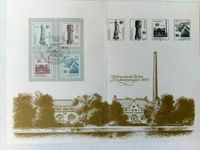 Denkmale der Wasserwirtschaft DDR amtliches Sonder Ersttagsblatt Nordrhein-Westfalen - Ratingen Vorschau