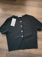 Zara Strickjacke T-Shirt dunkelgrün Nordrhein-Westfalen - Halver Vorschau