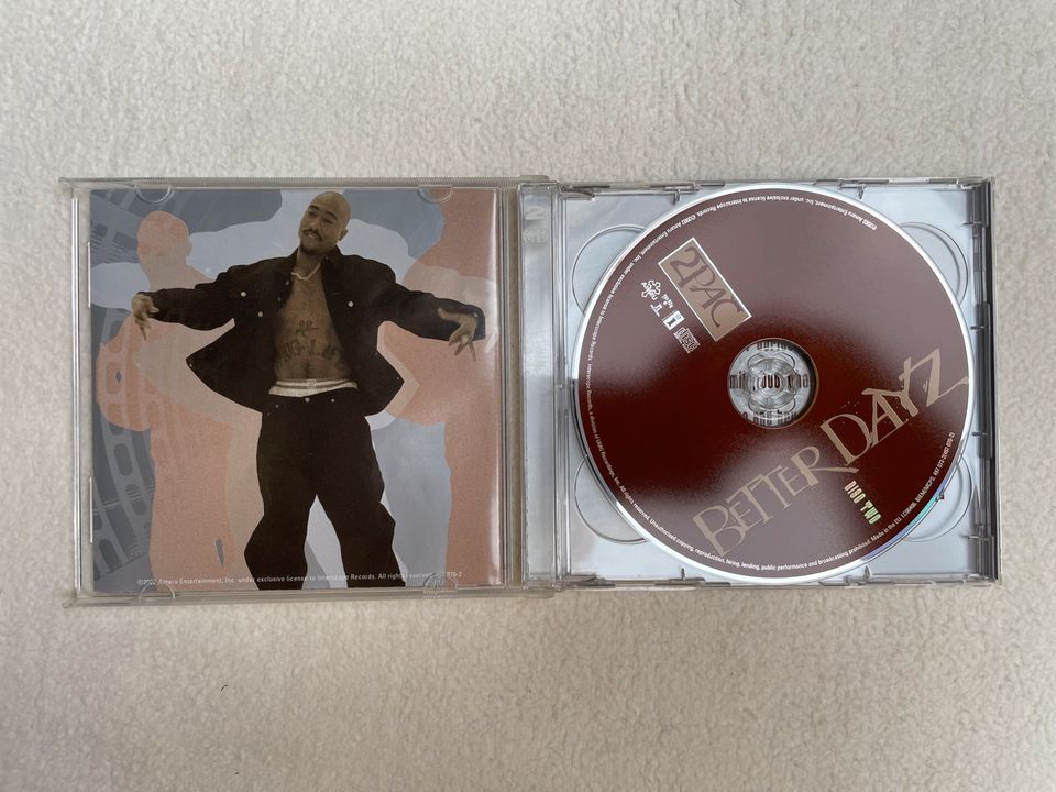 2Pac - Better Dayz - Shiny CD in Mettlach