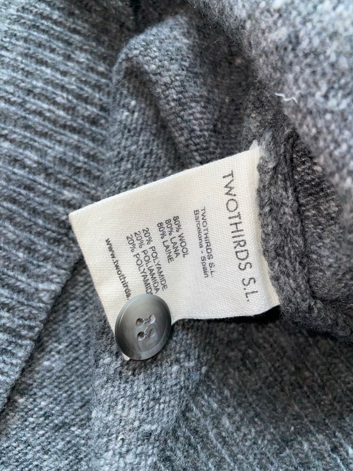 weiche Twothirds Damen Jacke M grau meliert , 80 % Wolle in Hamburg