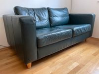 Sofa Leder Zweisitzer grün München - Bogenhausen Vorschau