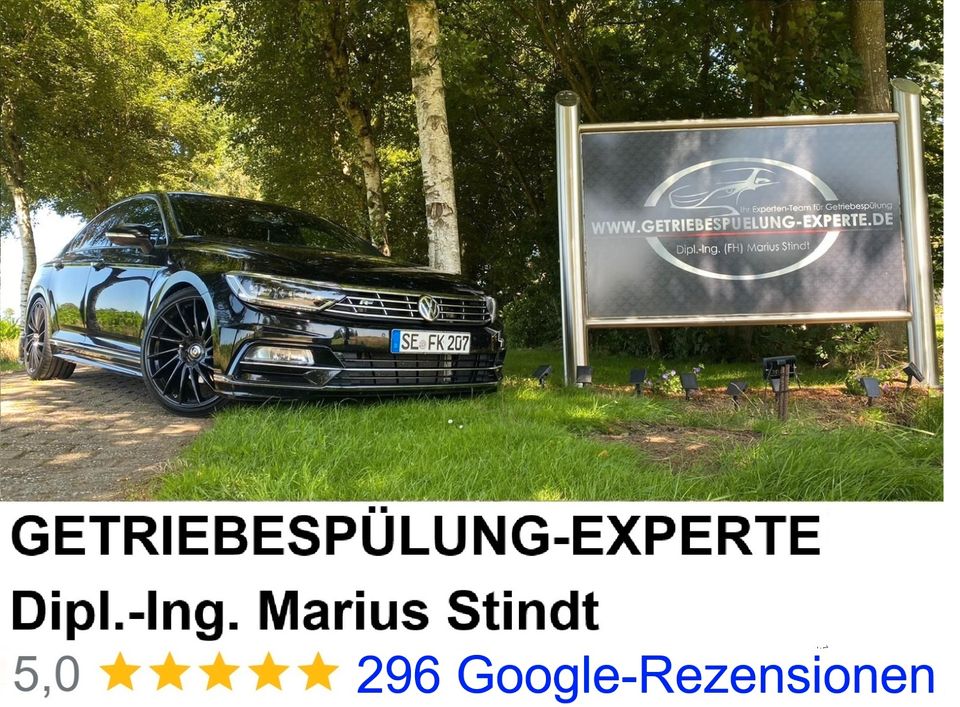 ZF [pro]Tech start Partner und Marktführer,  Spülsystem ohne schädlichen Reiniger !! Getriebespülung BMW Mercedes F10 F11 F30 F31 E60 E61 E70 W211 W212 W213 DSG CVT Audi Ford Opel Wandler 17 Getriebe in Lohne (Oldenburg)