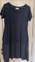 OTTOD‘Ame Kleid Jersey/ Leinen Gr 40 navy Leicht Taschen Nordrhein-Westfalen - Rhede Vorschau