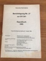 Deutsche Reichsbahn, Berichtigung Nr. 2 zur DV 301, Signalbuch Bayern - Ansbach Vorschau