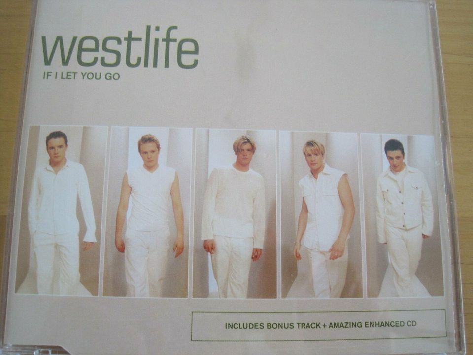 CD Westlife CDs aus Sammlung coast If I let you go Maxi Album in Inden