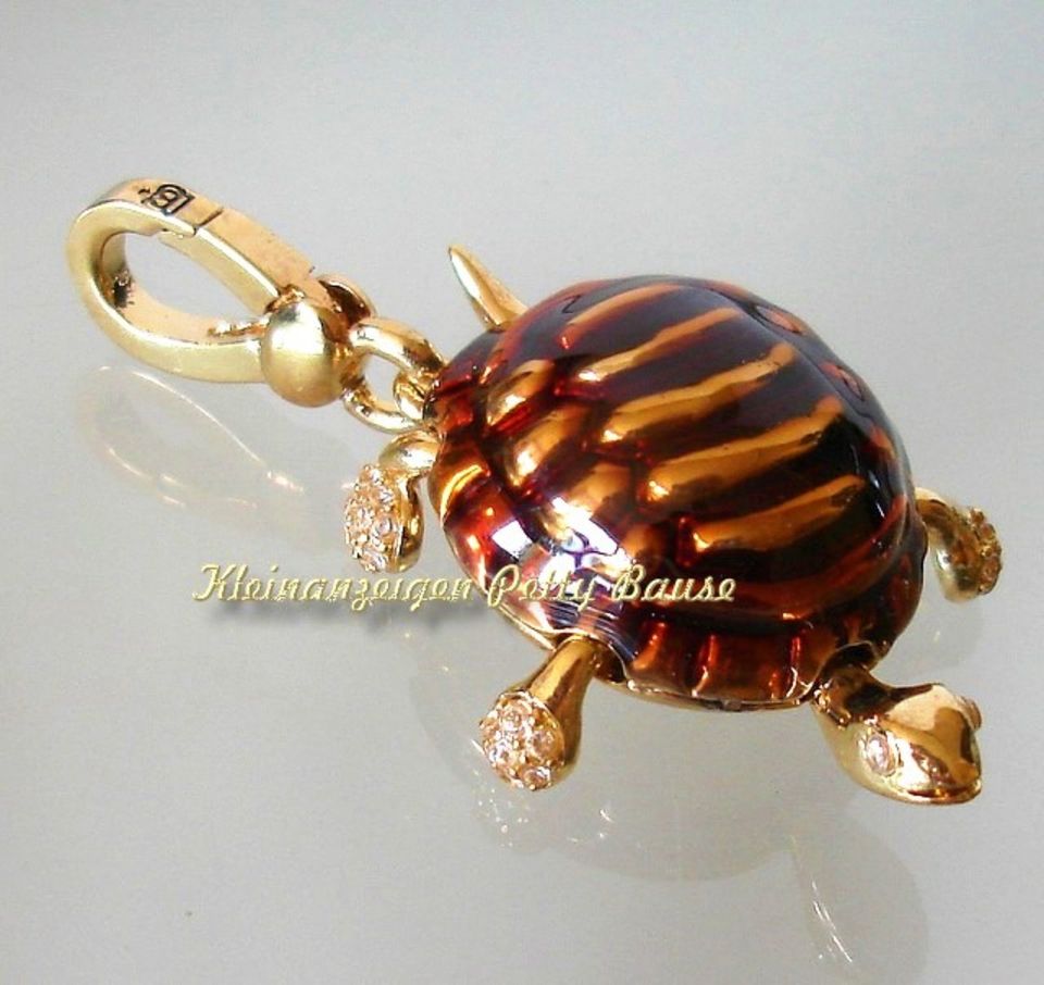 Juicy Couture Charm Anhänger Turtle Schildkröte NIB in Erftstadt