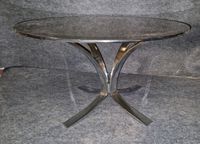 AE extravaganter Chrom Couchtisch Tisch rund  Mid Century 50er Hessen - Dieburg Vorschau