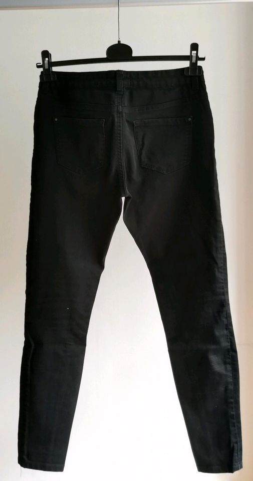 Umstandshose Jeans schwarz skinny fit Größe 38 in Düsseldorf