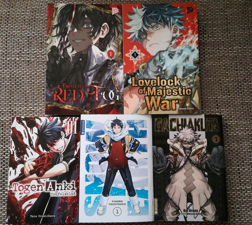 Action Manga, Togen Anki, SnowballEarth, Gachiakuta, Lovelock, in Frankfurt am Main