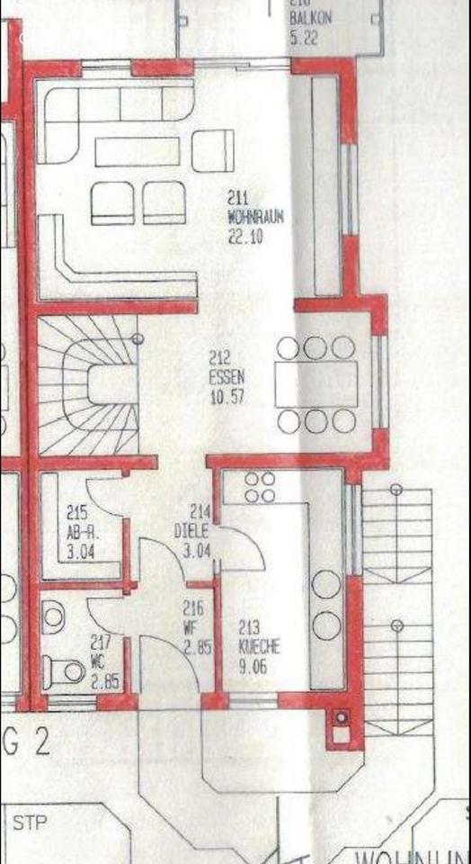 Wohnung 94qm nach Sanierung in Buchen (Odenwald) zu vermieten in Buchen (Odenwald)