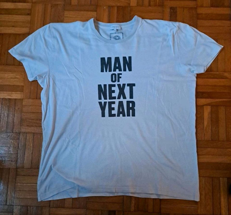 GQ Man of next Year T-Shirt Weiß Mey Story Größe M Motto Shirt in Kiel