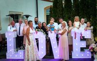❤️ LOVE XXL Leuchtbuchstaben für Ihre Hochzeit/ Verlobung VERLEIH Niedersachsen - Walsrode Vorschau