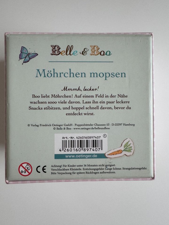 Oetinger Belle & Boo Spiel Möhrchen mopsen in Fellbach