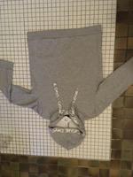 Neu Sweatshirt + Kapuze Gina Benotti , grau-weiß, Baumwolle, 38 Frankfurt am Main - Nordend Vorschau