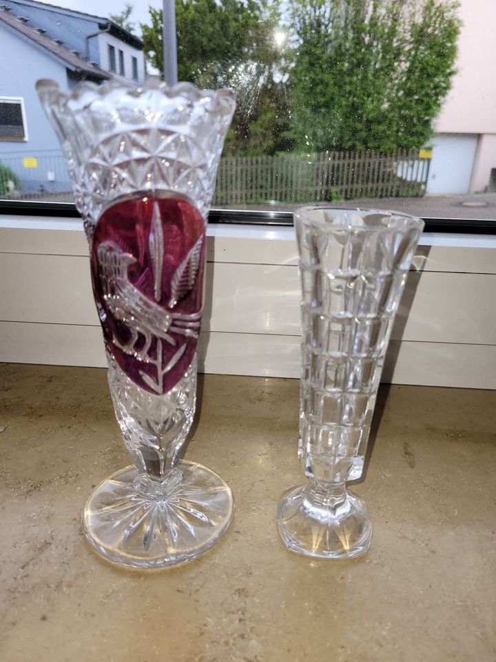 Vasen aus Glas in Zeitlarn