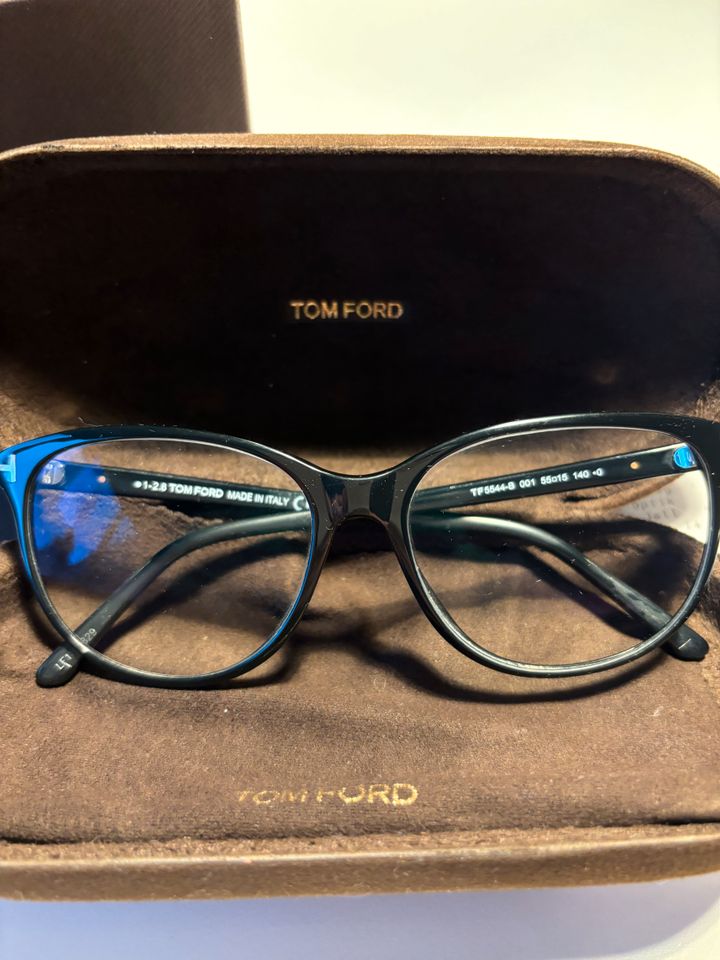 Orig. Tom Ford Brille, full set, schwarz, optische Brille, TF in Gelsenkirchen