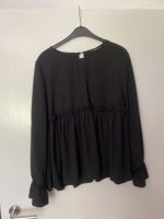 Schwarze Damen Tunika - Gr.M - Rüschen - Bluse Bayern - Regensburg Vorschau