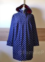 Fiora Blue Softshell-Mantel lange Jacke 52 Blau-Weiß Hummer-Druck Niedersachsen - Danndorf Vorschau