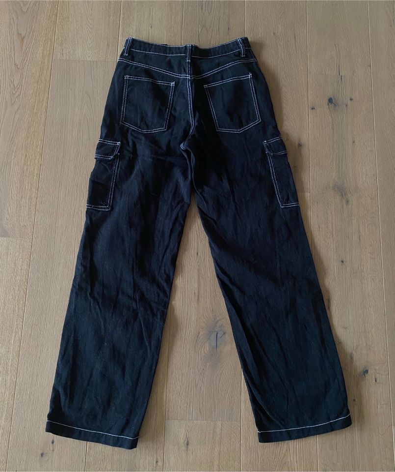 Cargohose - Jeans 36 in Hosenfeld