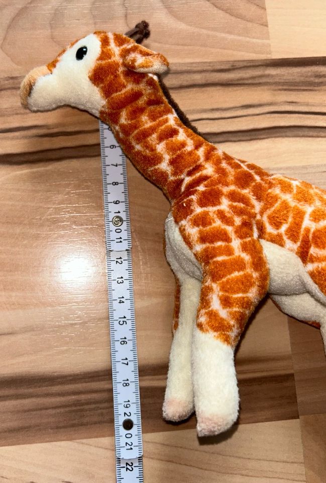 Plüschtier, Giraffe, klein, Safari, Wildtier, ca. 17 cm in Potsdam