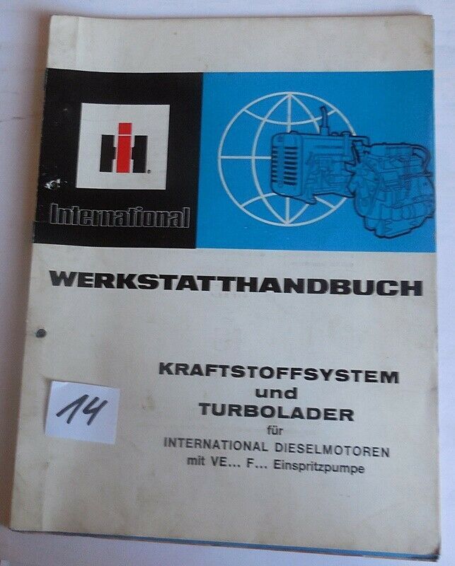 IHC, Werkstatthandbuch, Montageanleitung, Schlepper, Traktor in Oberding