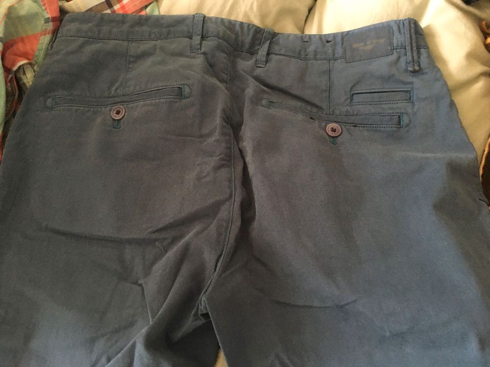 Marc O'Polo Chino Modell Malmö blau W31 L34 in Eggenfelden