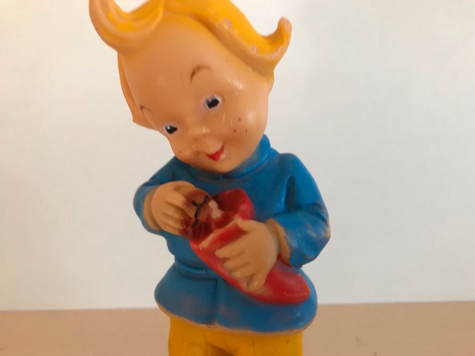 Antik Puppe Gummi Figur.  19 cm. in Bielefeld