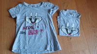 T-Shirts Zwillinge Gr 122 grau Hase Looney Tunes Bayern - Burgoberbach Vorschau