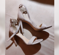 Elegante Riemchen-Heels - Lack - beige - Größe 40 - TOP! Bayern - Karlsfeld Vorschau