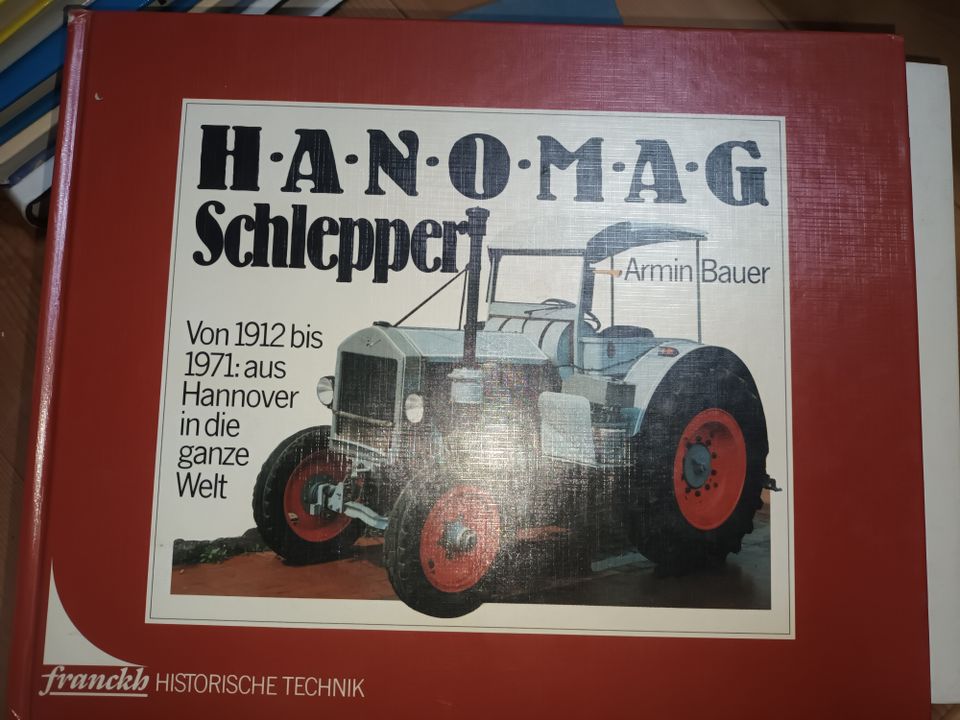 Hanomag Buch 1912-1971 A. Bauer + Buch Prospekte Häfner/Karle in Bornhöved