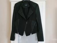 Jacke schwarz Taifun Bikerjacke Gr. 36 Hessen - Eschenburg Vorschau